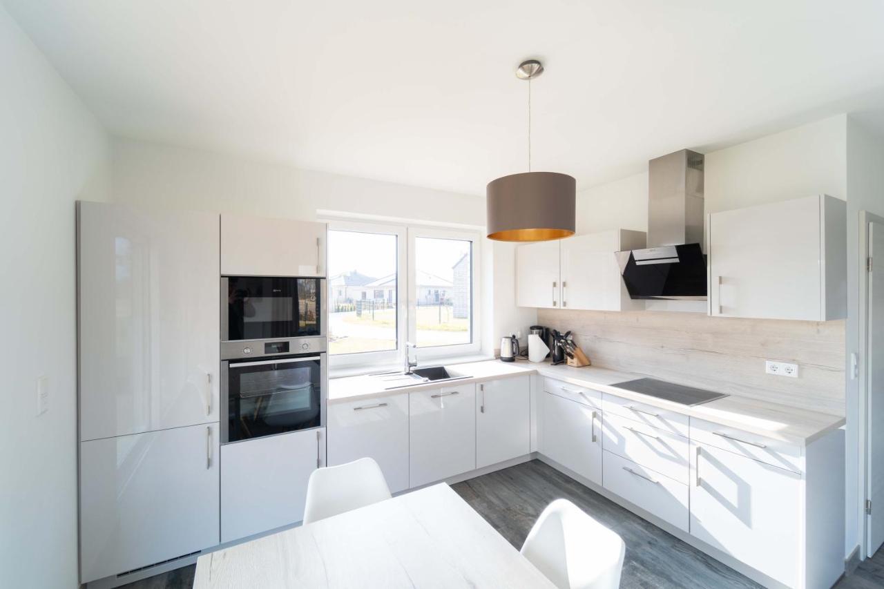 Ferienhaus Seeblick Am Harkebruegger See Mit Sauna Und Kamin Barssel  Kültér fotó