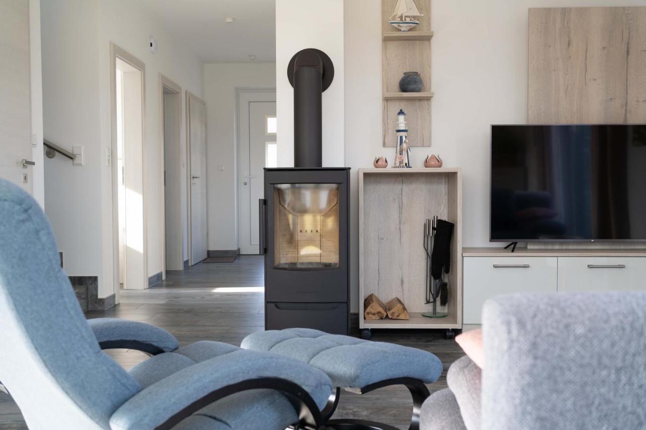 Ferienhaus Seeblick Am Harkebruegger See Mit Sauna Und Kamin Barssel  Kültér fotó